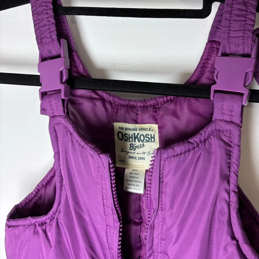 OshKosh B'gosh Purple Kids Overalls Size 5/6
